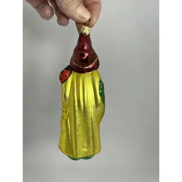 Kurt S Adler Polonaise Snow White 7 Dwarfs SLEEPY Komozja Poland Ornament Elves - Picture 8 of 16